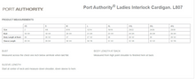 MFG - Port Authority Ladies Cardigan (4 color options!)