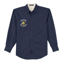 WI Senate - Tall Long Sleeve Easy Care Shirt (3 color options w/full color State Seal logo)
