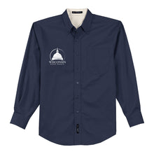 WI Senate - Tall Long Sleeve Easy Care Shirt (3 color options w/white State Capitol logo)