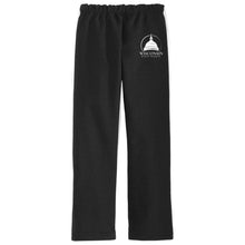 WI Senate - Heavy Blend Open Bottom Sweatpants (3 color options w/white State Capitol logo)
