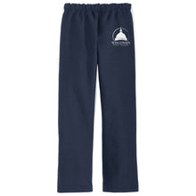 WI Senate - Heavy Blend Open Bottom Sweatpants (3 color options w/white State Capitol logo)