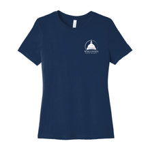 WI Senate - Women's Relaxed Jersey Tee (4 color options w/white State Capitol logo)