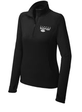 CS -  Sport Tek Ladies Stretch 1/2 Zip Pullover
