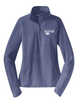 CS -  Sport Tek Ladies Stretch 1/2 Zip Pullover