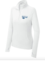 CS -  Sport Tek Ladies Stretch 1/2 Zip Pullover