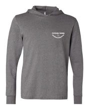 IPT - Bella Hooded Long Sleeve Tee (WI HQ Small Logo / 3 color options!)