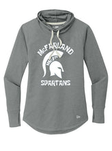 McF Schools - Ladies Sueded Cotton Blend Cowl Tee (4 color options!)