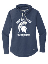 McF Schools - Ladies Sueded Cotton Blend Cowl Tee (4 color options!)