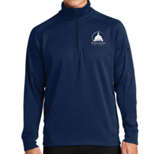 WI Senate - Unisex Performance 1/4 Zip Pullover (3 color options w/white State Capitol logo)