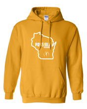 IPT - Gildan Hooded Sweatshirt (WI State Logo / 5 color options!)