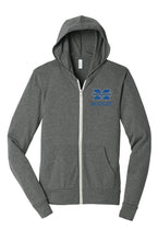 Unisex Triblend Full-Zip Lightweight Hoodie (MYHA) - 2 Color Options