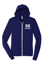 Unisex Triblend Full-Zip Lightweight Hoodie (MYHA) - 2 Color Options