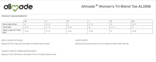 Womens Tri-Blend T-Shirt (MYHA) - 2 Color Options