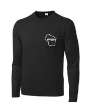 IPT - Sport Tek Long Sleeve Performance Shirt (WI State Small Logo / 4 color options!)