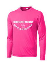 IPT - Sport Tek Long Sleeve Performance Shirt (WI HQ Full Logo / 4 color options!)