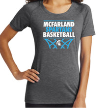 Girls Bball - Ladies PosiCharge Triblend Raglan Tee (two designs)