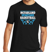 McF Girls Bball - Men's PosiCharge Triblend Raglan Tee (two colors)